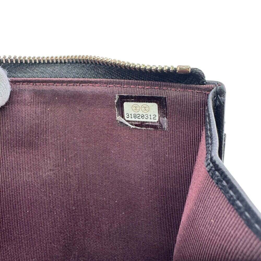 CHANEL Black Logo Wallet - Picture 11 of 11